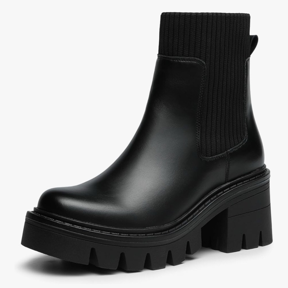 Sleek Black Ankle Booties